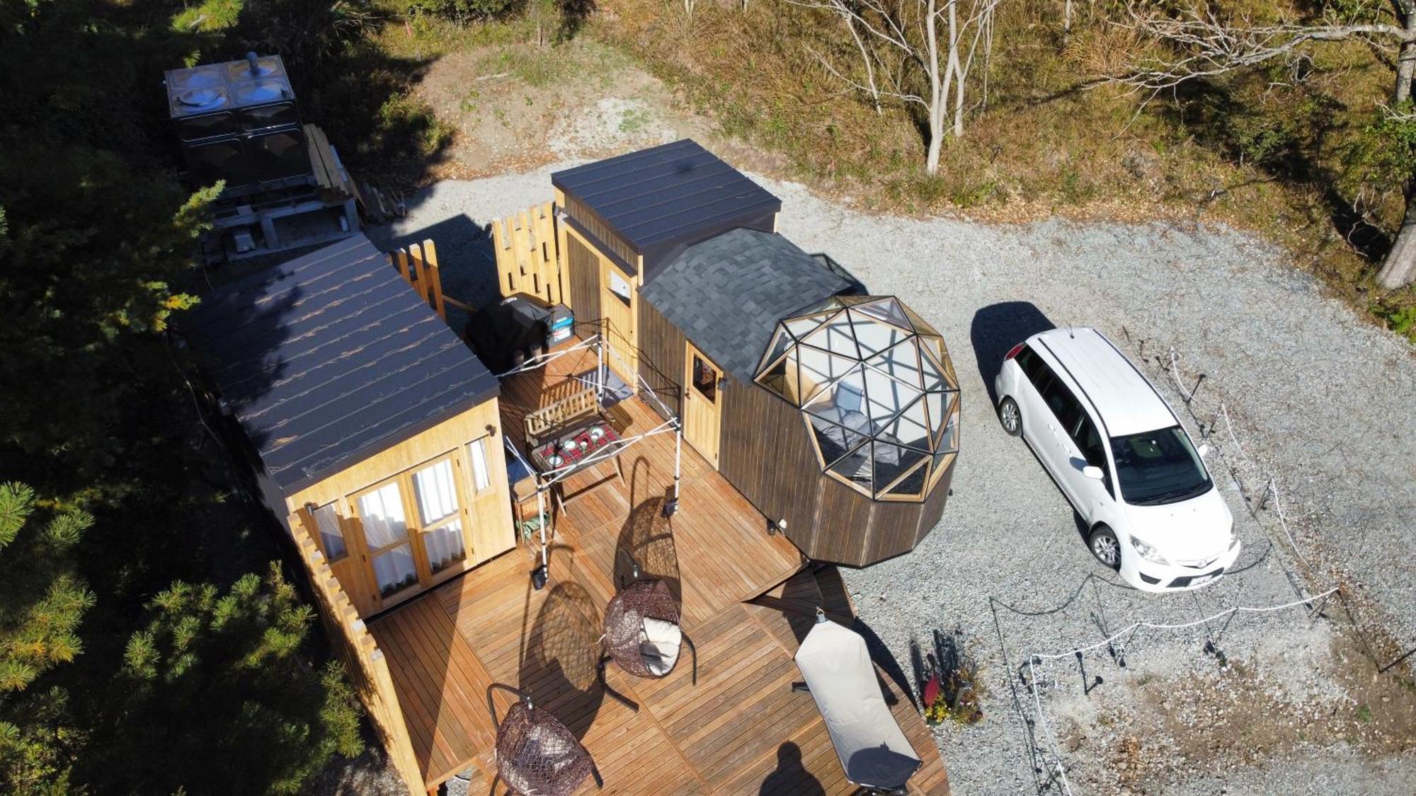 Hotel Fuji Dome Glamping Fujikawaguchiko Zewnętrze zdjęcie