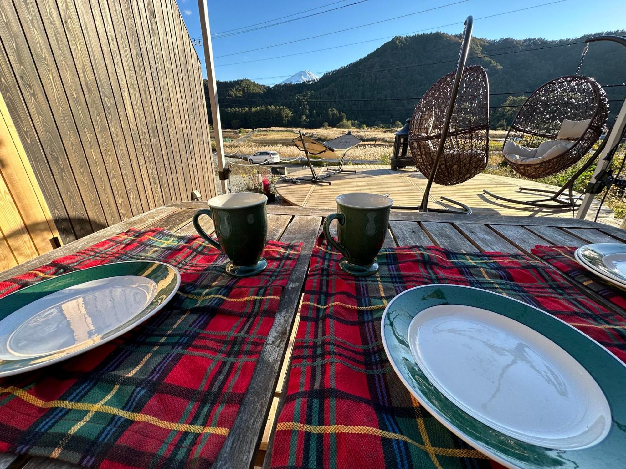 Hotel Fuji Dome Glamping Fujikawaguchiko Zewnętrze zdjęcie