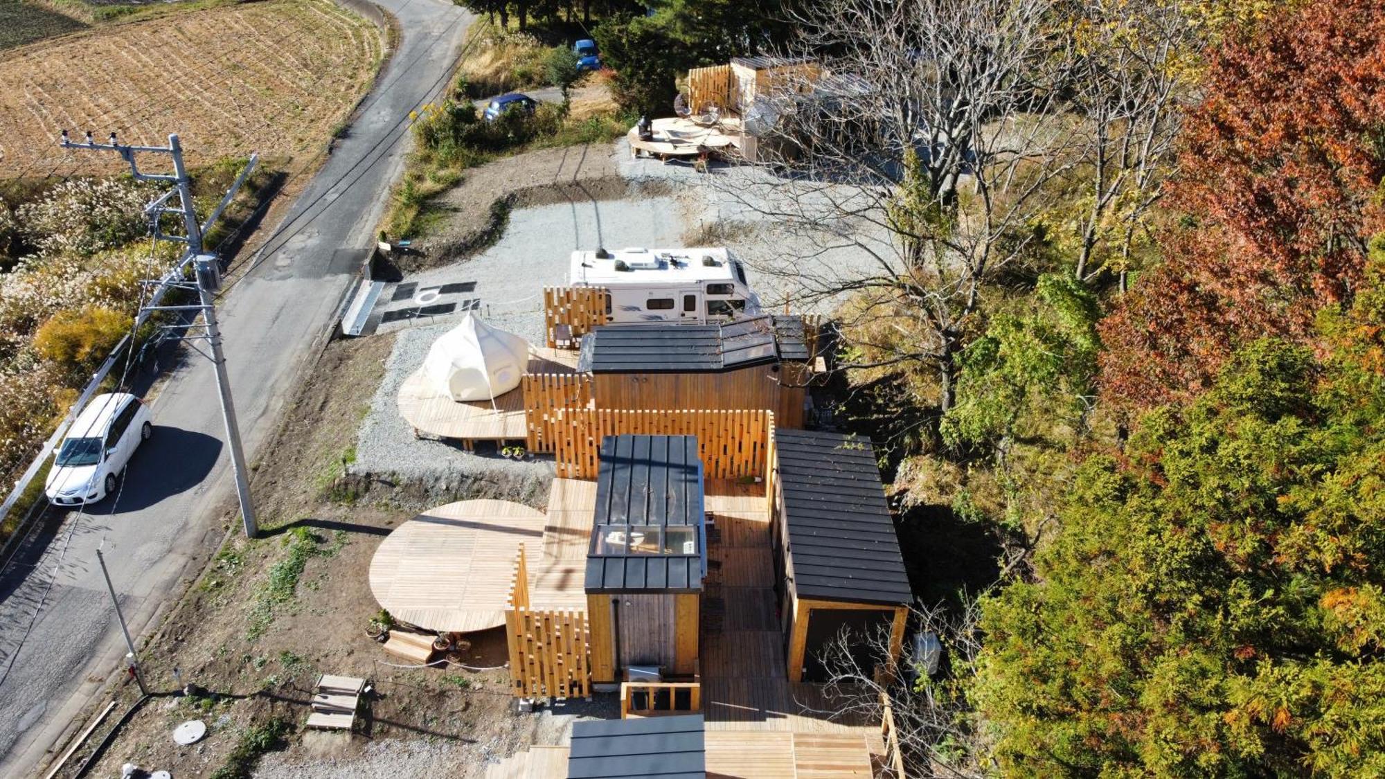 Hotel Fuji Dome Glamping Fujikawaguchiko Zewnętrze zdjęcie