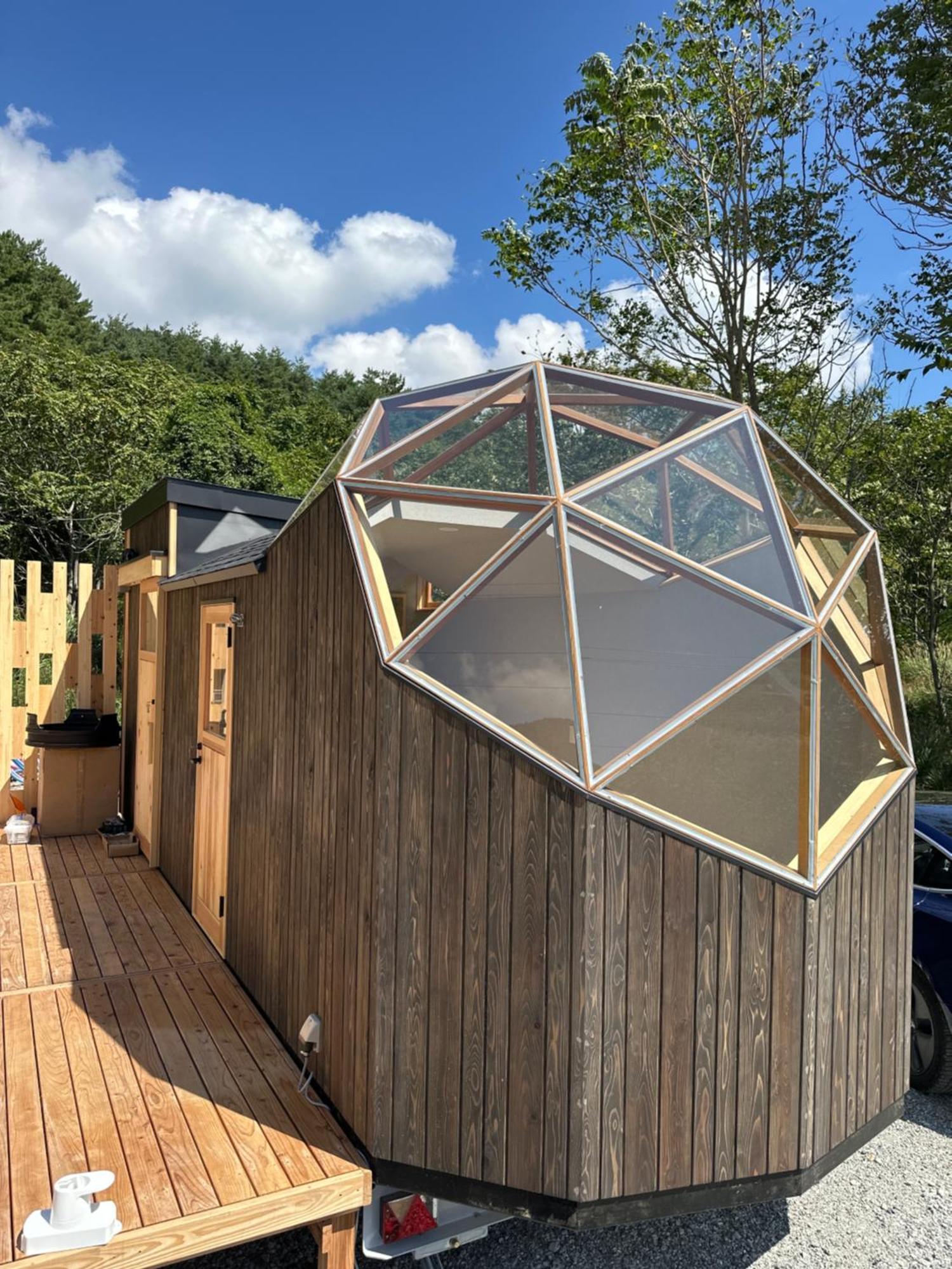 Hotel Fuji Dome Glamping Fujikawaguchiko Zewnętrze zdjęcie