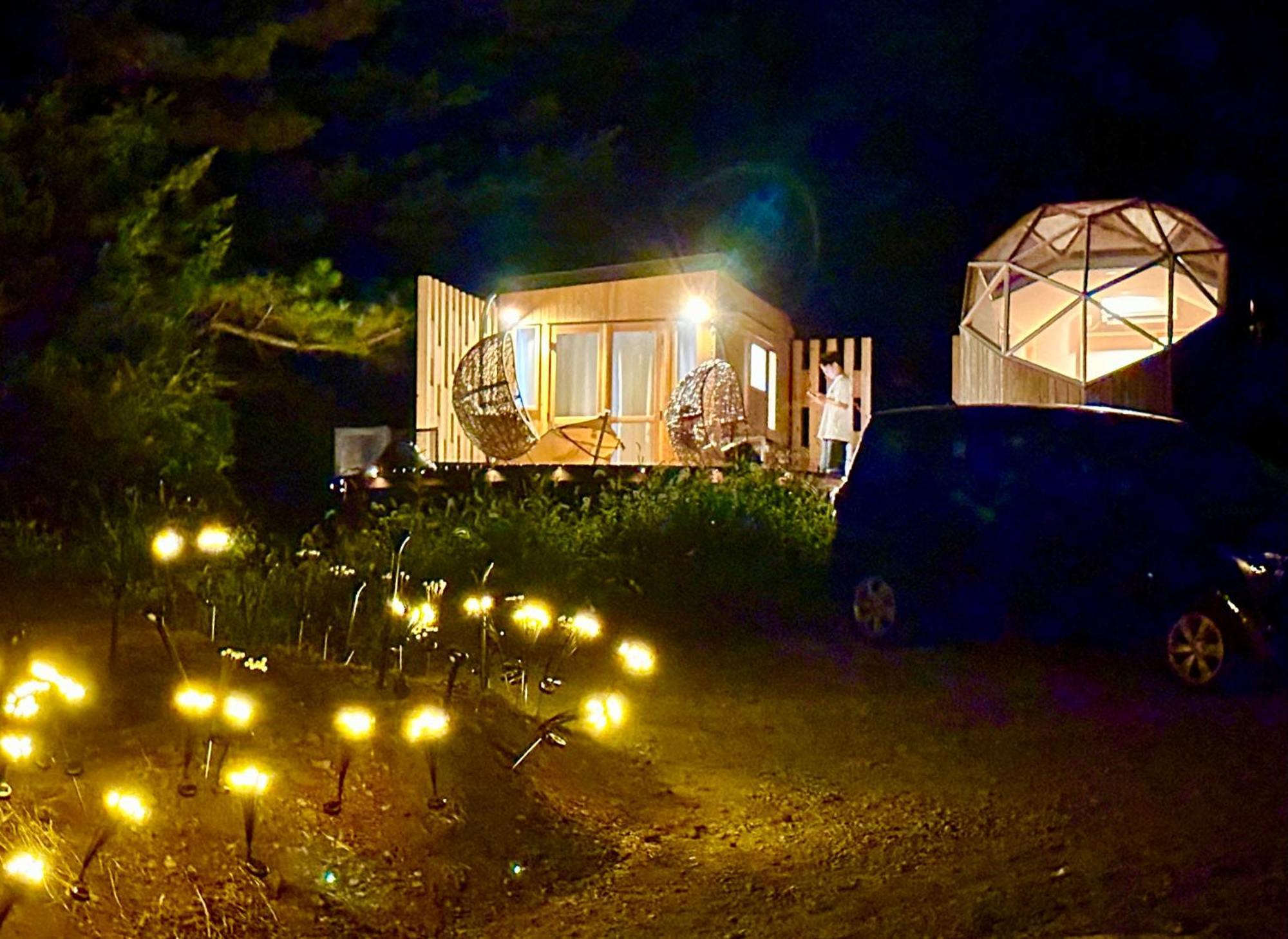 Hotel Fuji Dome Glamping Fujikawaguchiko Zewnętrze zdjęcie